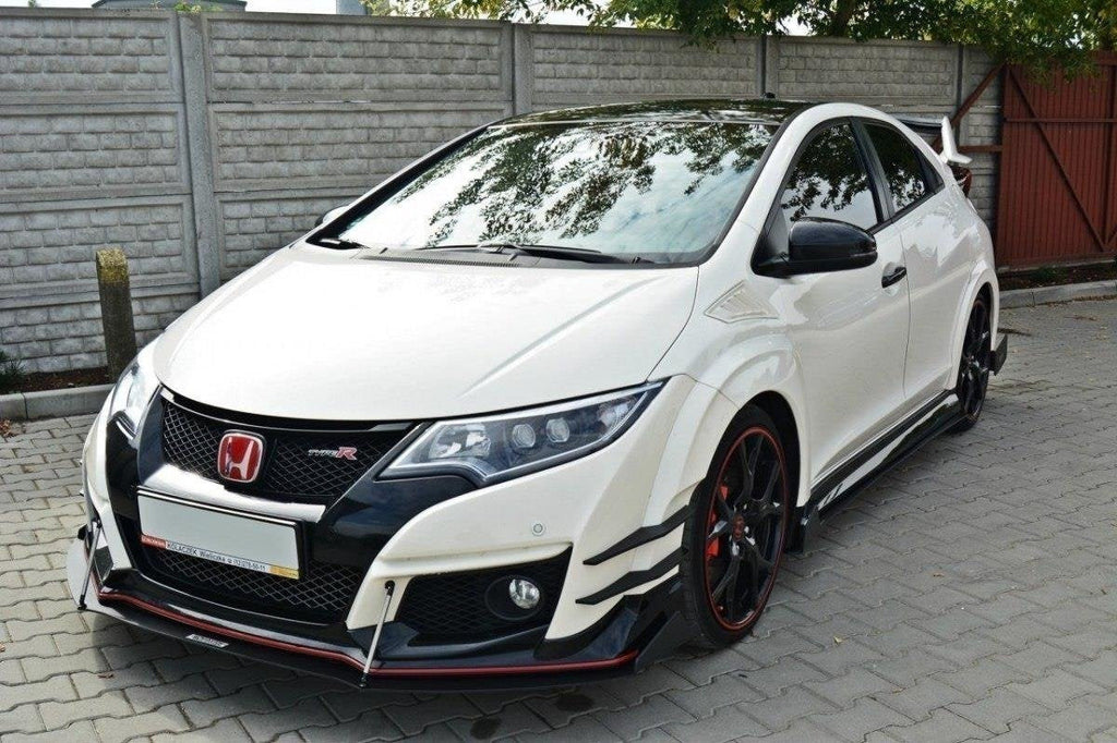Maxton Design Front Racing Splitter V.2 para Honda Civic Mk9 TYPE R - imagen 4