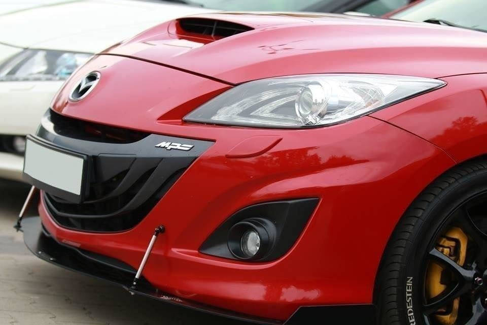 Maxton Design Front Racing Splitter para Mazda 3 Mk2 MPS - imagen 1