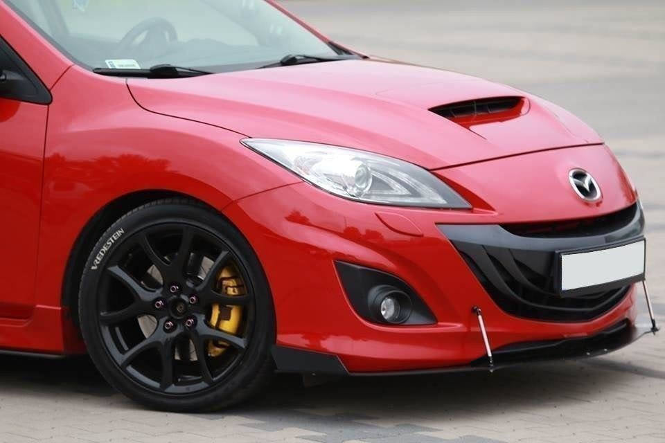 Maxton Design Front Racing Splitter para Mazda 3 Mk2 MPS - imagen 2