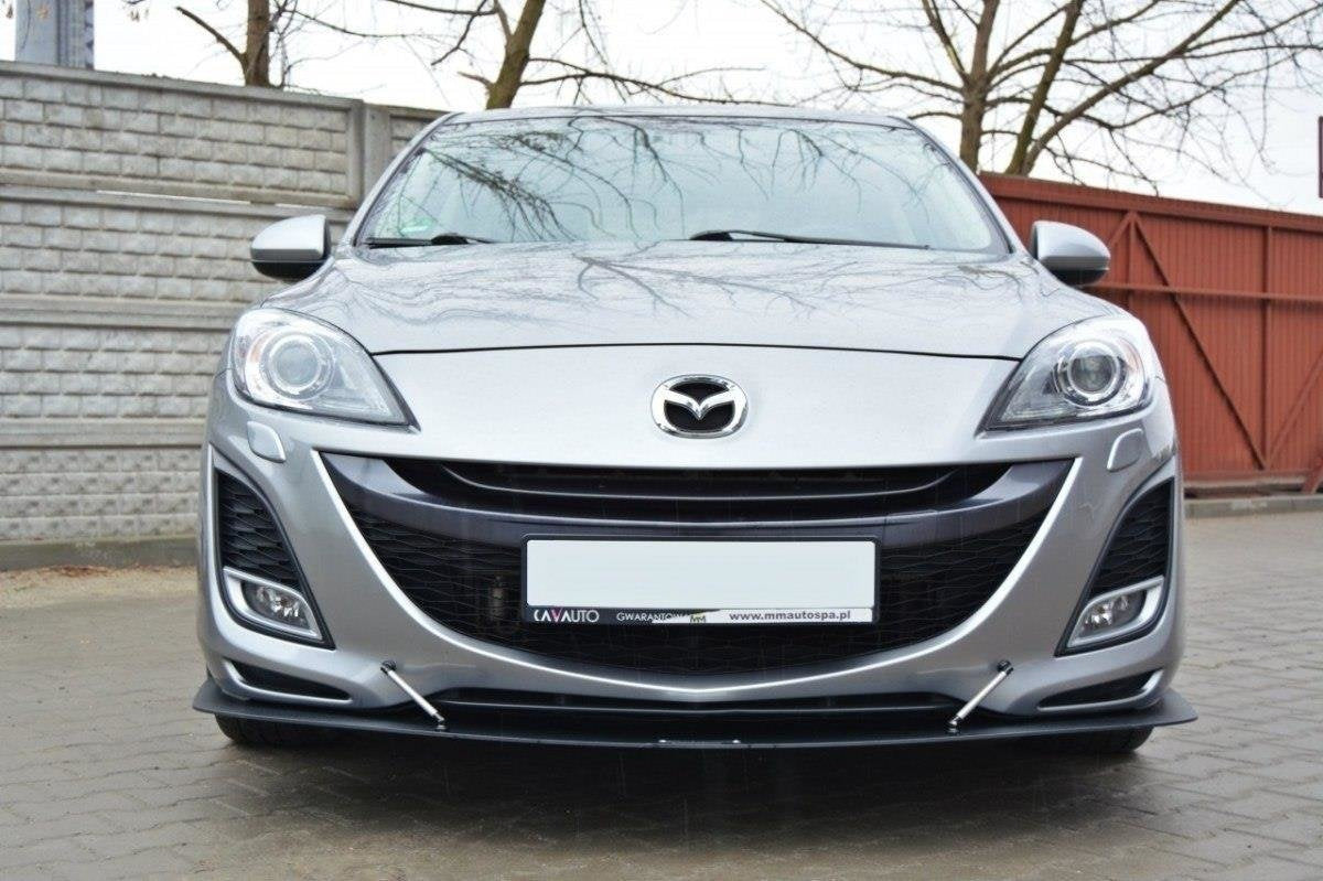 Maxton Design Front Racing Splitter para Mazda 3 Mk2 Sport - imagen 3