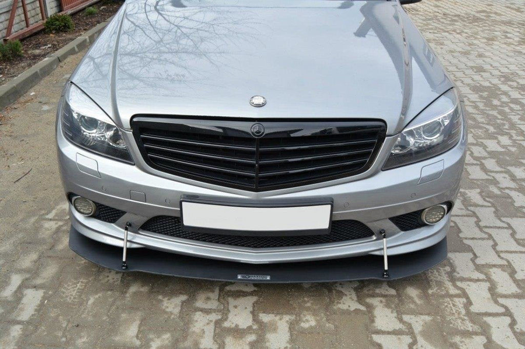 Maxton Design Front Racing Splitter para Mercedes-Benz C Sedan / Estate AMG-Line W204 / S204 - imagen 1