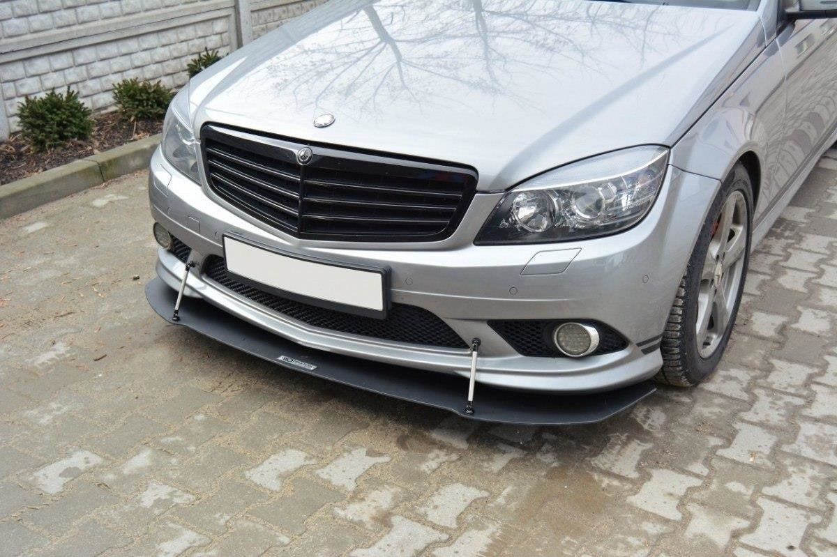 Maxton Design Front Racing Splitter para Mercedes-Benz C Sedan / Estate AMG-Line W204 / S204 - imagen 2