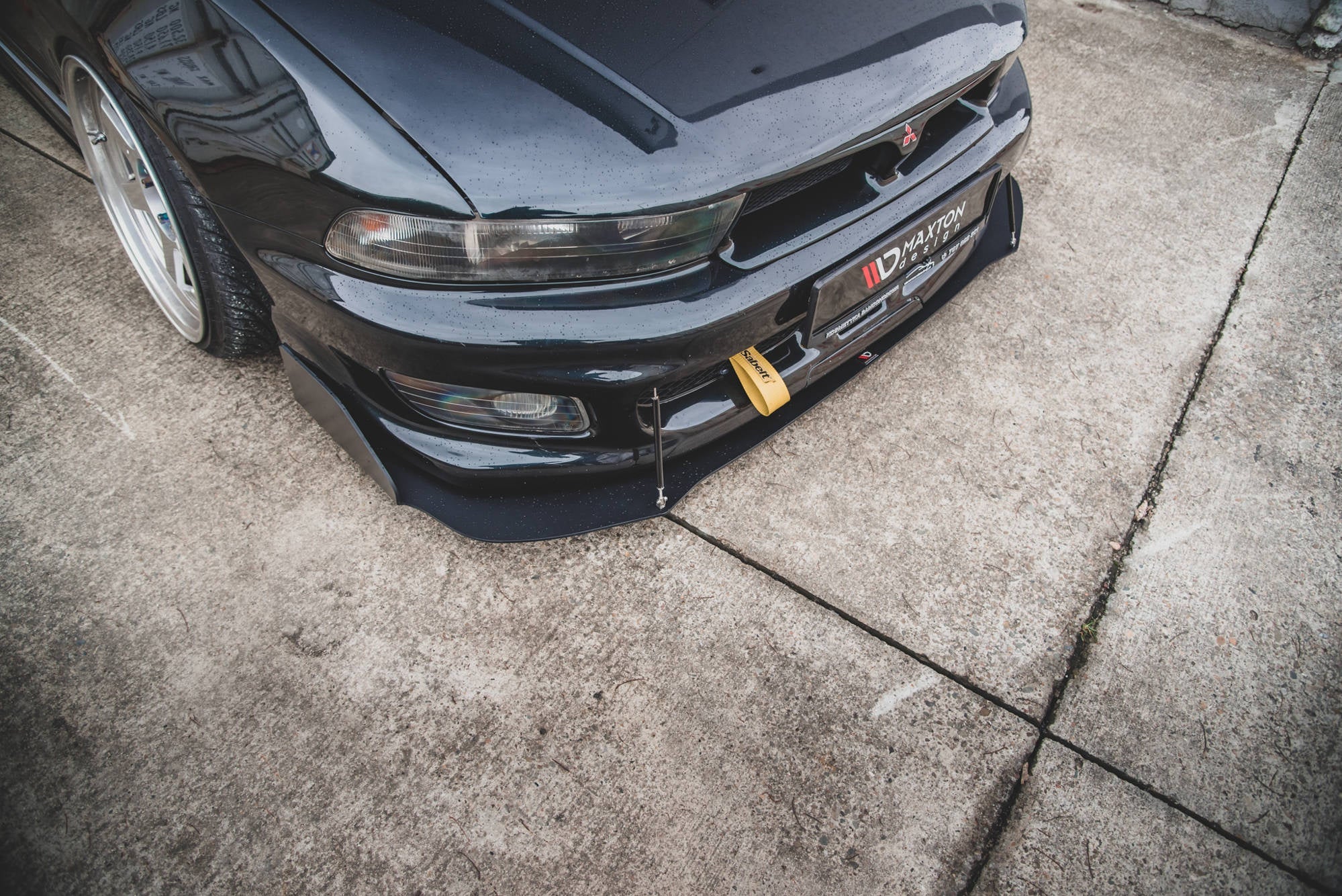 Maxton Design Racing Front Splitter para Mitsubishi Galant Avance Mk8 - imagen 2