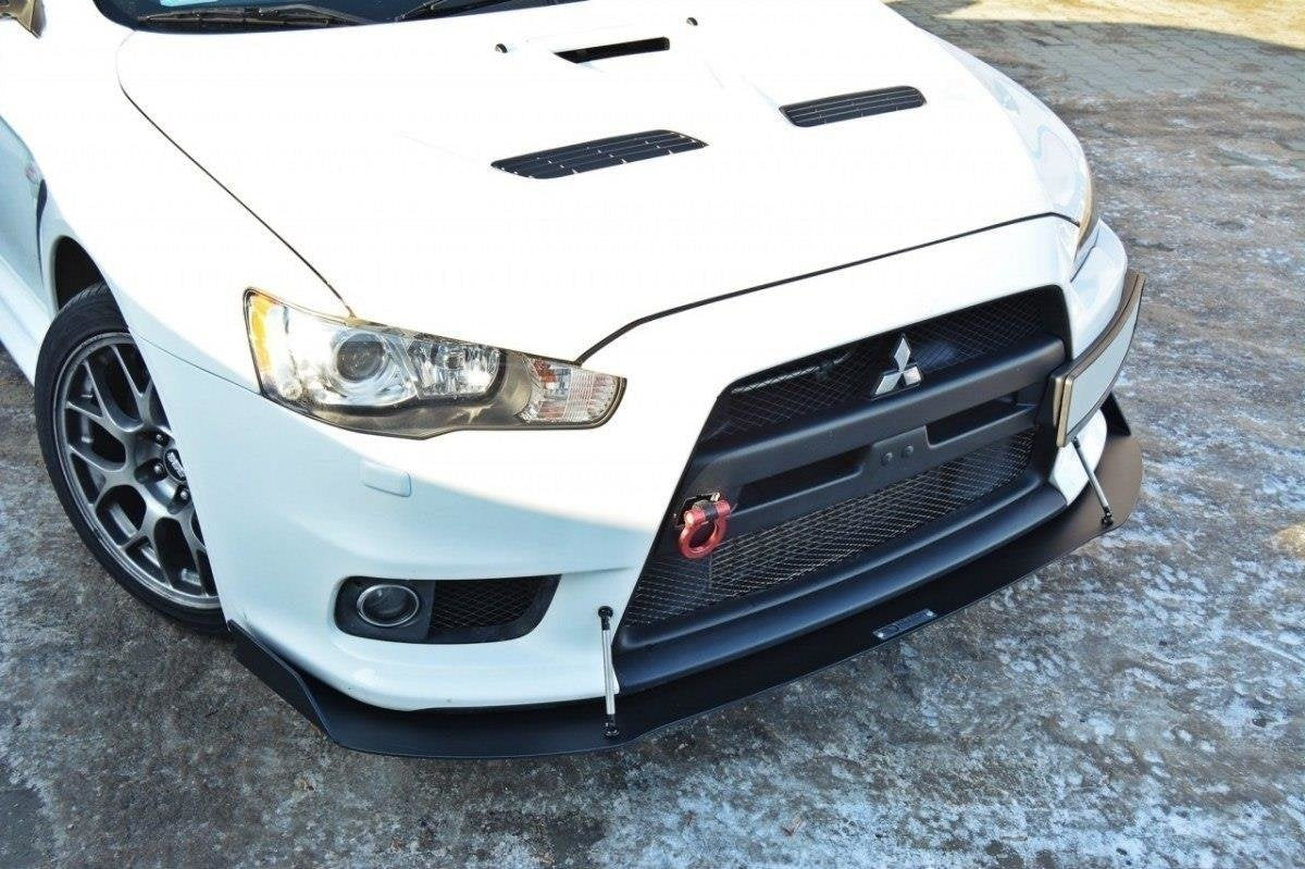 Maxton Design Front Racing Splitter V.1 para Mitsubishi Lancer Evo X - imagen 2