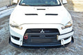 Maxton Design Front Racing Splitter V.1 para Mitsubishi Lancer Evo X - imagen 1
