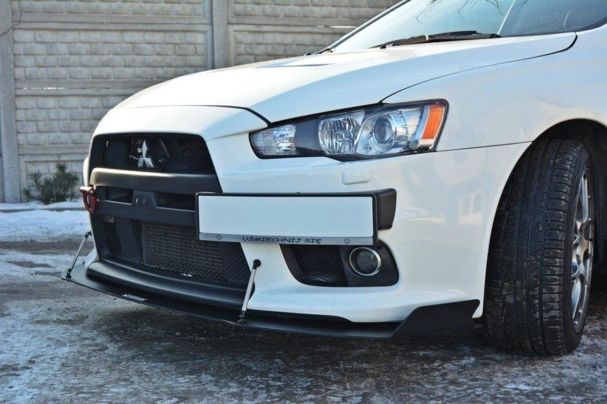 Maxton Design Front Racing Splitter V.1 para Mitsubishi Lancer Evo X - imagen 3