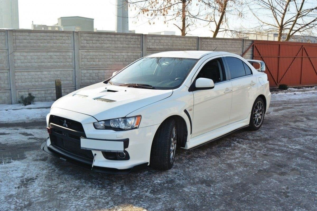 Maxton Design Front Racing Splitter V.1 para Mitsubishi Lancer Evo X - imagen 4