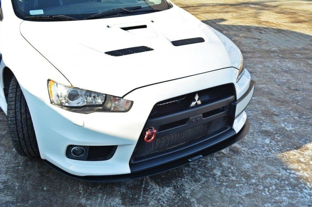 Maxton Design Front Racing Splitter V.3 para Mitsubishi Lancer Evo X - imagen 2