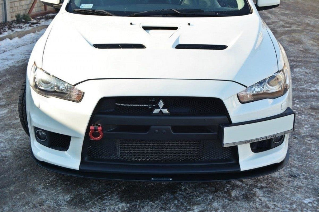 Maxton Design Front Racing Splitter V.3 para Mitsubishi Lancer Evo X - imagen 1