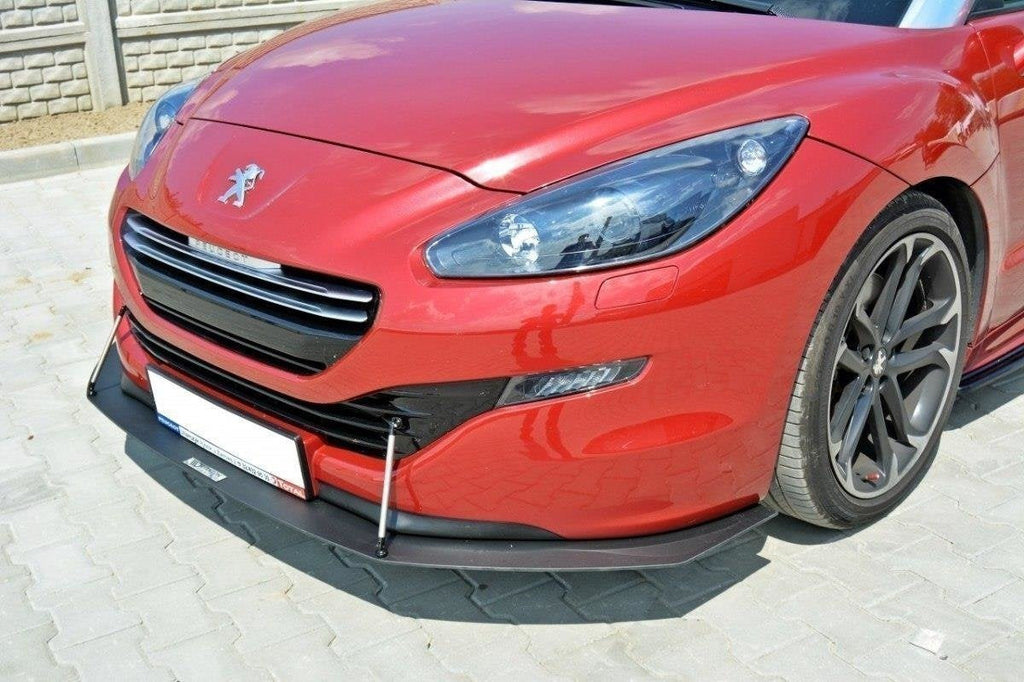 Maxton Design Front Racing Splitter para Peugeot RCZ Facelift - imagen 3