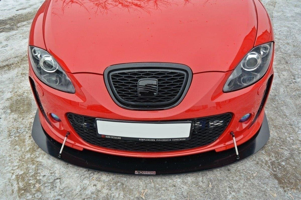 Maxton Design Front Racing Splitter V.1 para Seat Leon Mk2 MS DESIGN - imagen 1