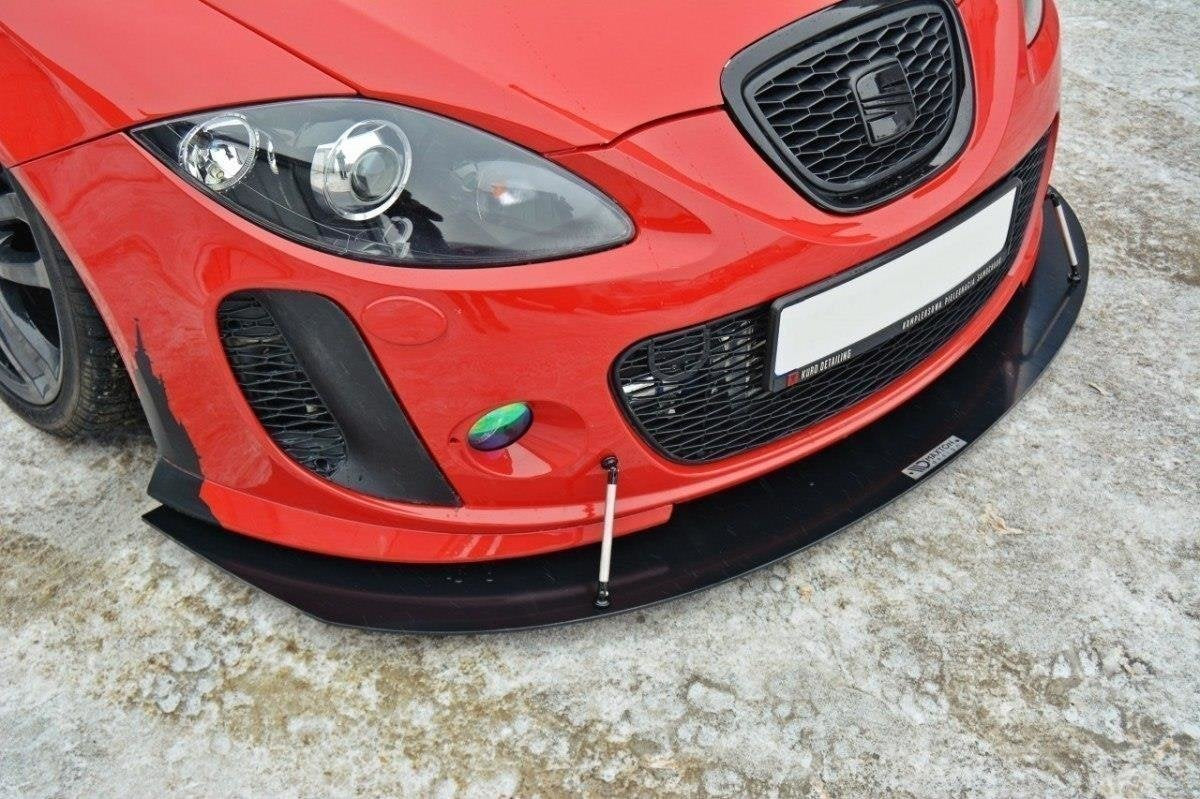 Maxton Design Front Racing Splitter V.1 para Seat Leon Mk2 MS DESIGN - imagen 2