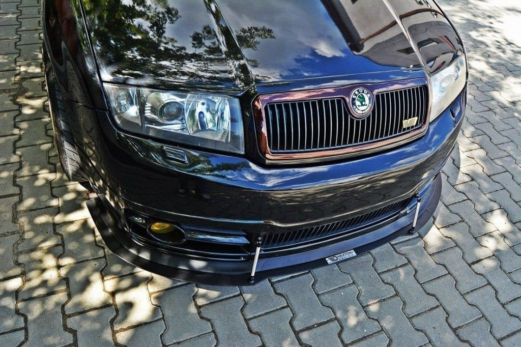 Maxton Design Splitter delantero Racing para Skoda Fabia RS Mk1 - imagen 1