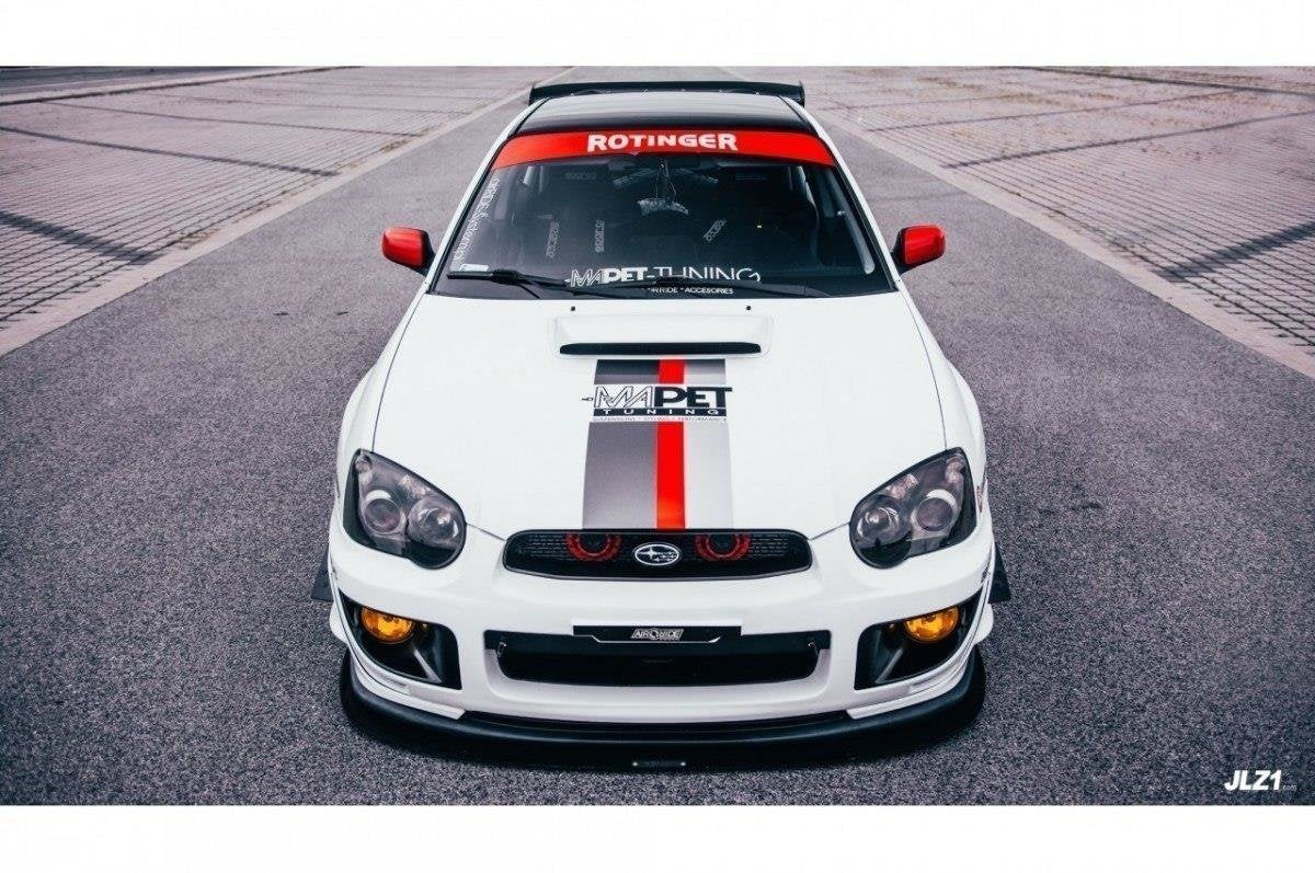 Maxton Design Front Racing Splitter para Subaru Impreza WRX STI (BLOBEYE) - imagen 1