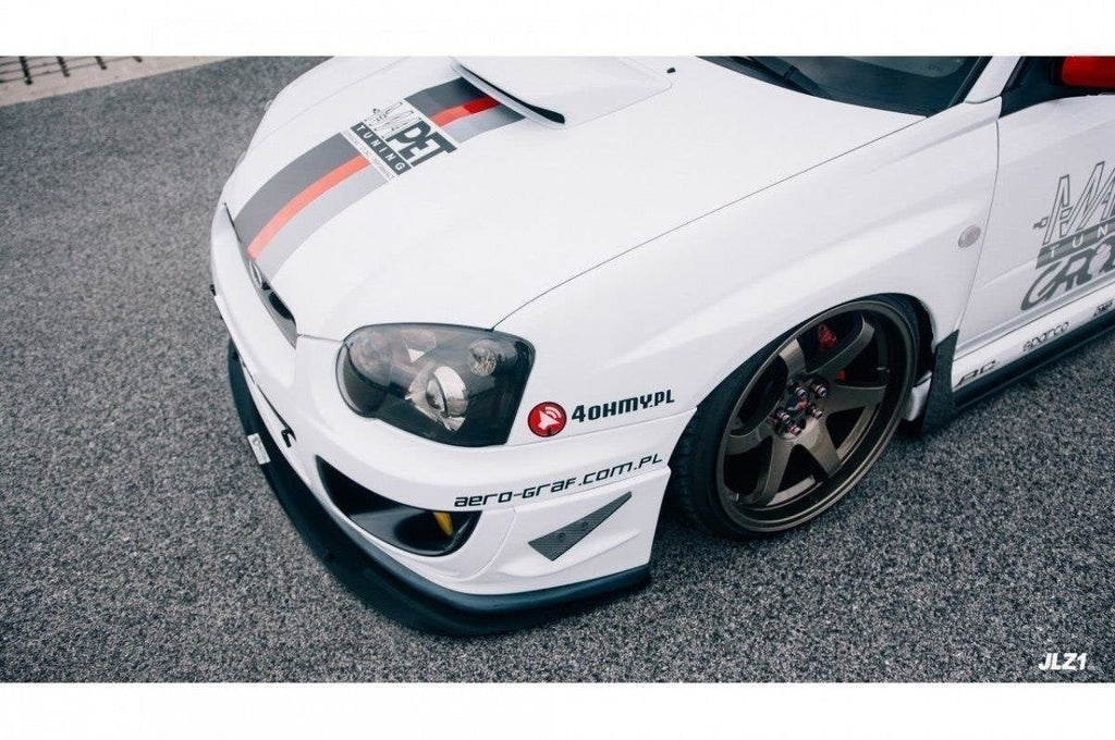 Maxton Design Front Racing Splitter para Subaru Impreza WRX STI (BLOBEYE) - imagen 2