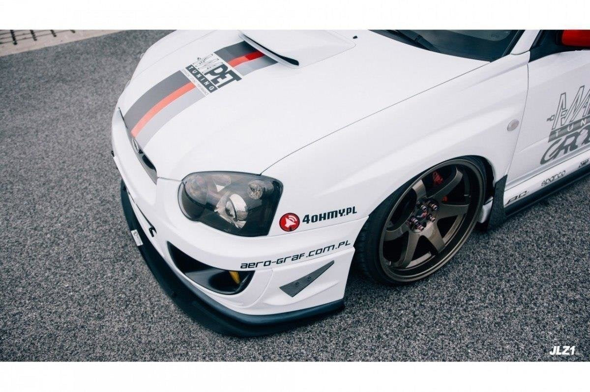 Maxton Design Front Racing Splitter para Subaru Impreza WRX STI (BLOBEYE) - imagen 2