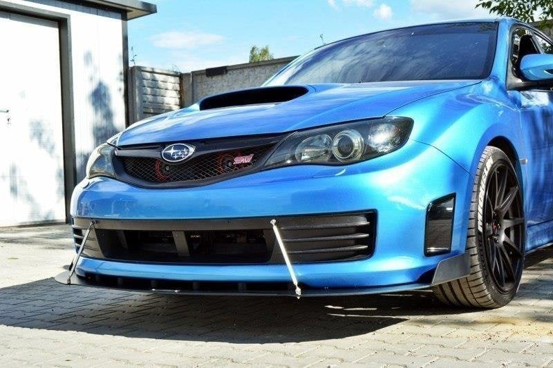 Maxton Design Front Racing Splitter para Subaru Impreza WRX STI Mk3 - imagen 2