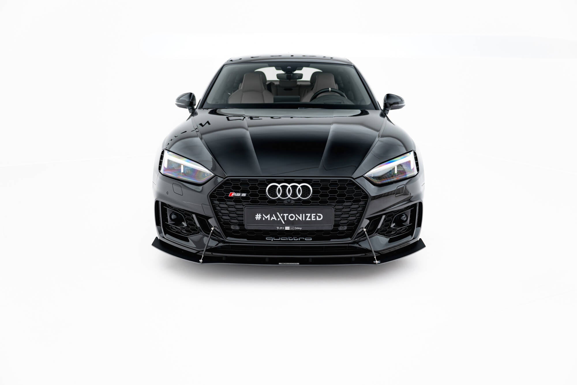 Maxton Design Racing Front Splitter V.1 para Audi RS5 Coupe / Sportback F5 - imagen 2