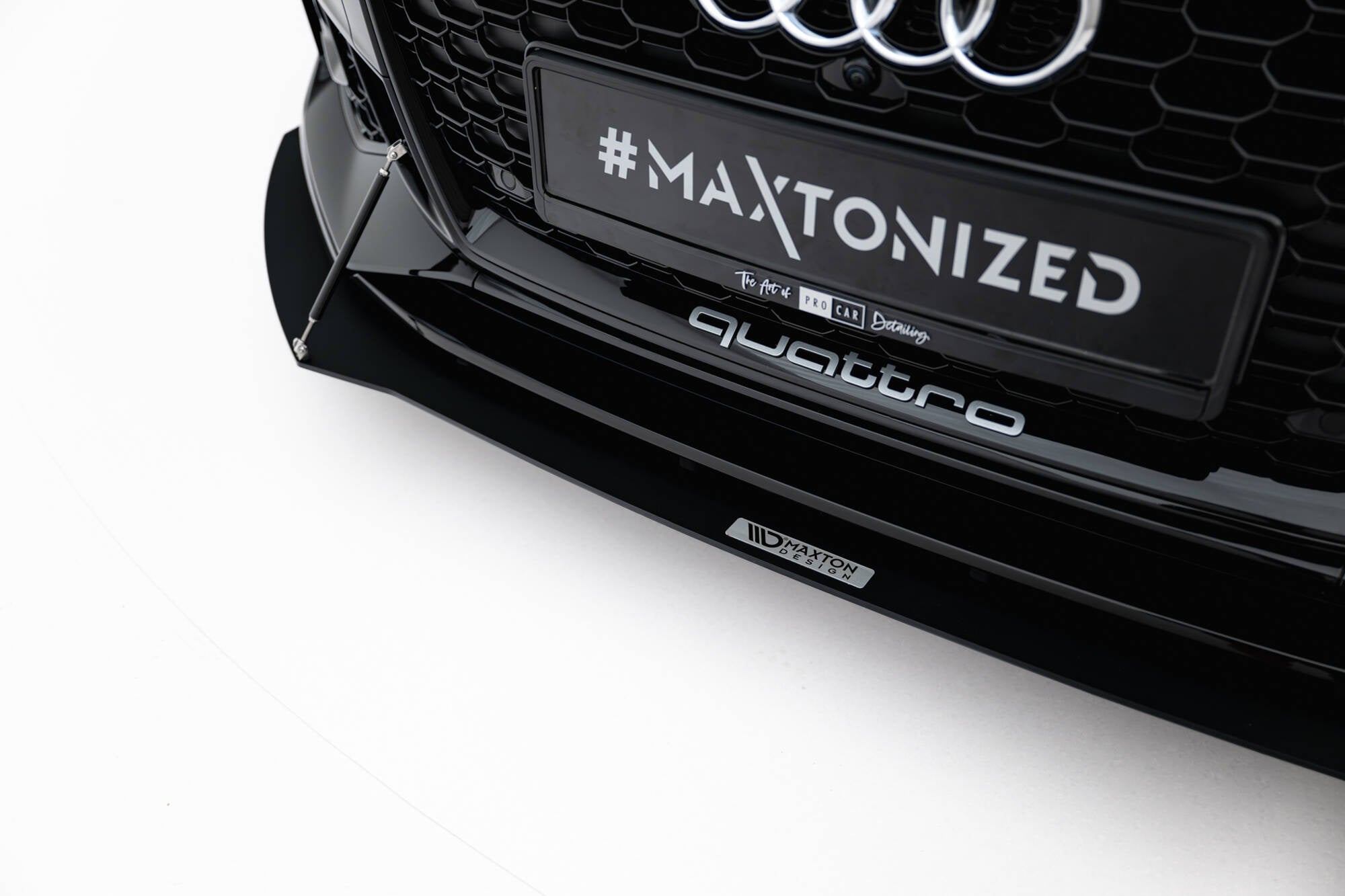 Maxton Design Racing Front Splitter V.1 para Audi RS5 Coupe / Sportback F5 - imagen 3