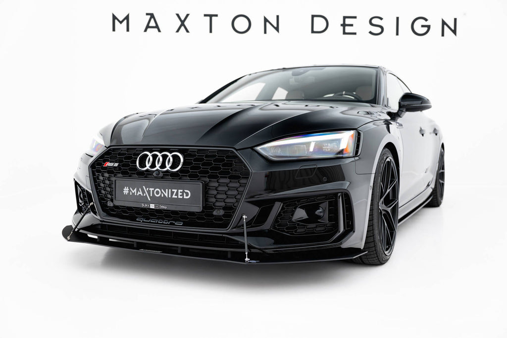 Maxton Design Racing Front Splitter V.1 para Audi RS5 Coupe / Sportback F5 - imagen 1