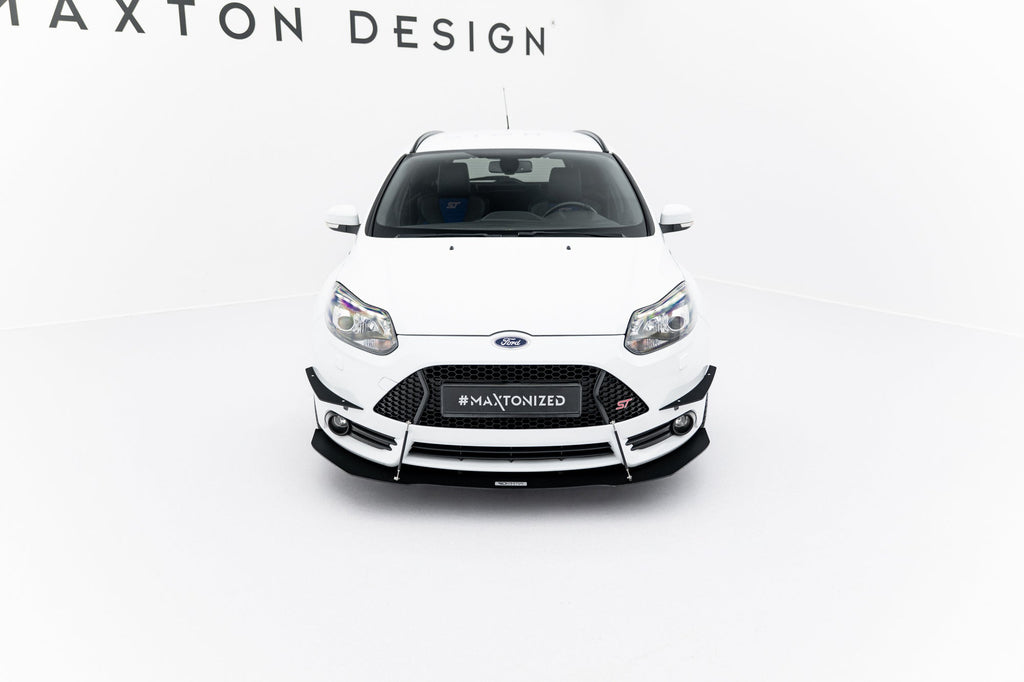 Maxton Design Racing Front Splitter V.1 para Ford Focus ST Mk3 - imagen 2