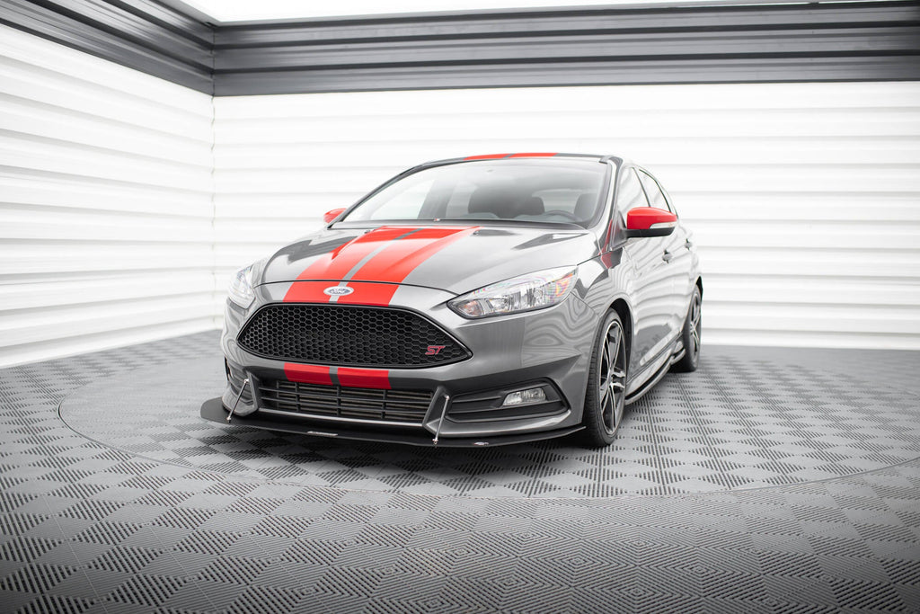 Maxton Design Racing Front Splitter V.1 para Ford Focus ST Mk3 Facelift - imagen 2