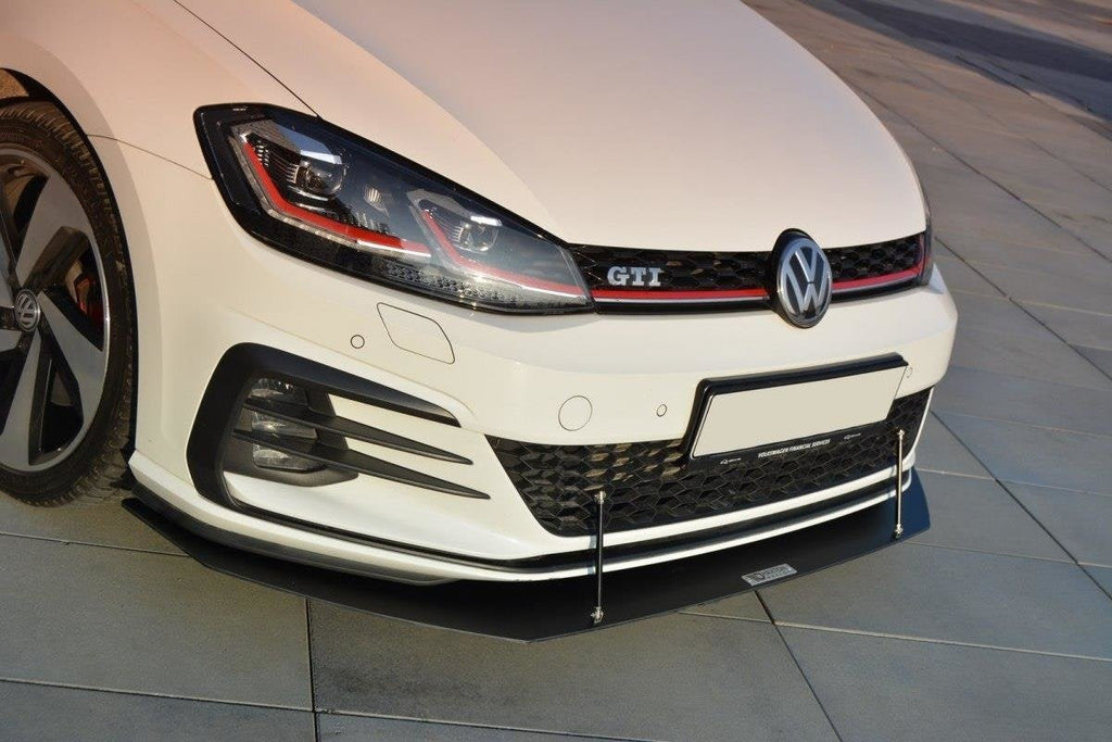Maxton Design Front Racing Splitter V.1 para Volkswagen Golf GTI / GTD Mk7 Facelift - imagen 1