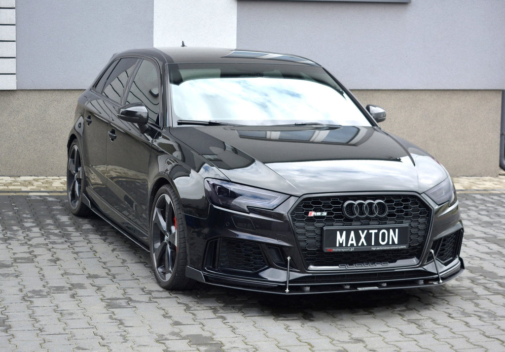Maxton Design Front Racing Splitter V.2 para Audi RS3 Sportback 8V Facelift - imagen 1