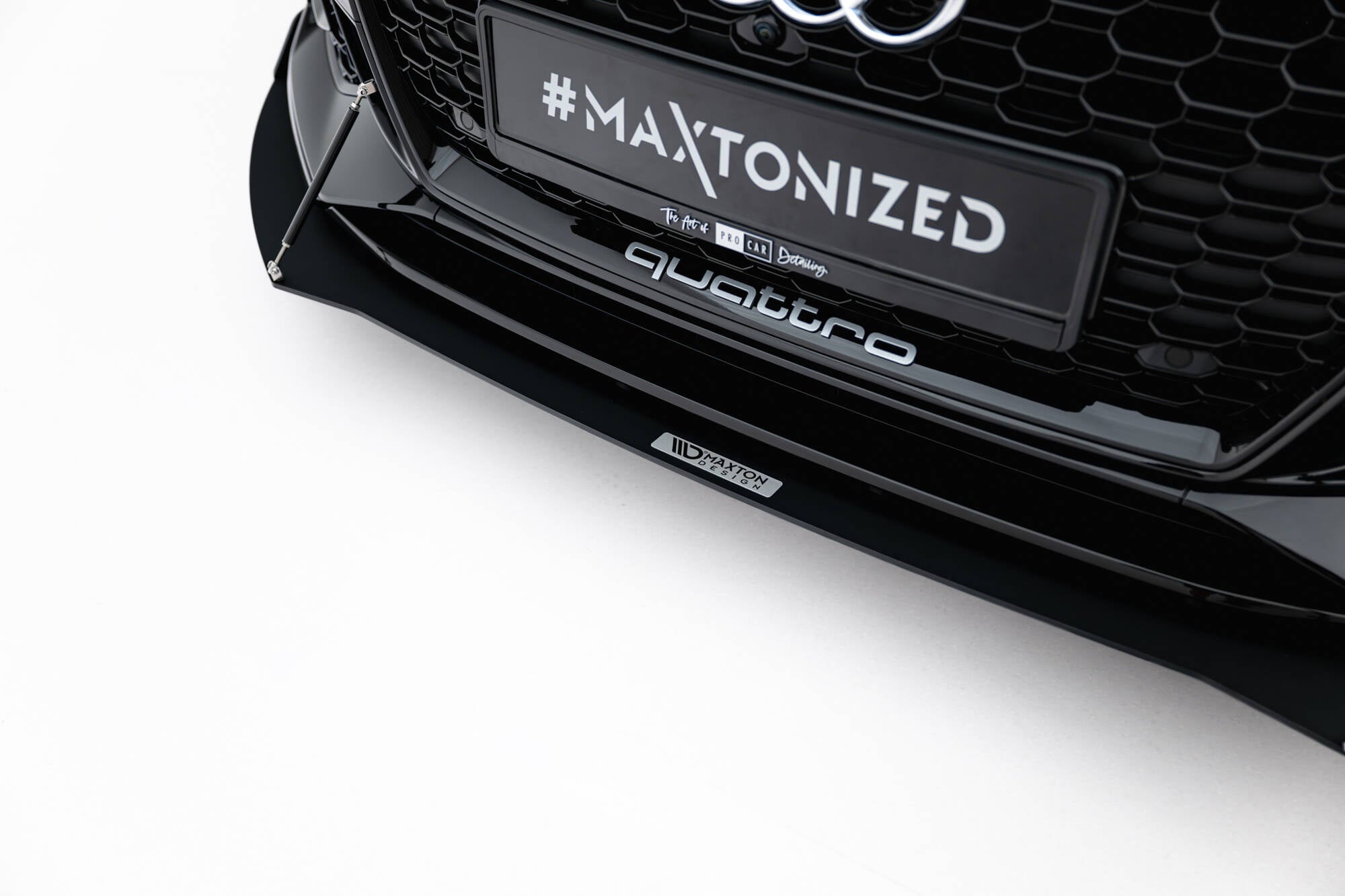 Maxton Design Racing Front Splitter V.2 para Audi RS5 Coupe / Sportback F5 - imagen 3