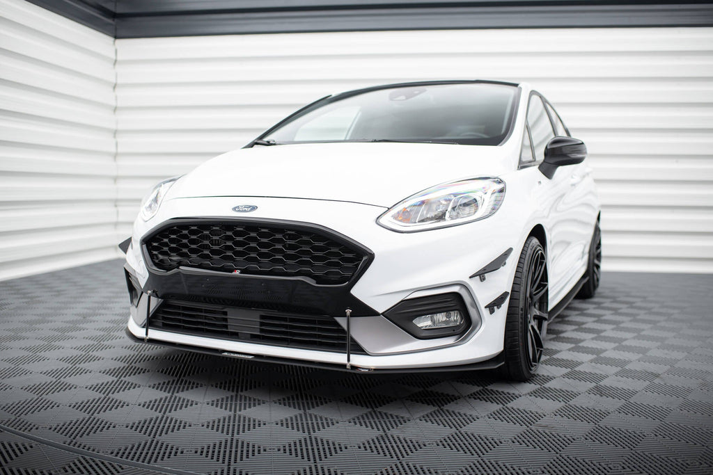 Maxton Design Front Racing Splitter V.2 para Ford Fiesta Mk8 ST / ST-Line - imagen 1