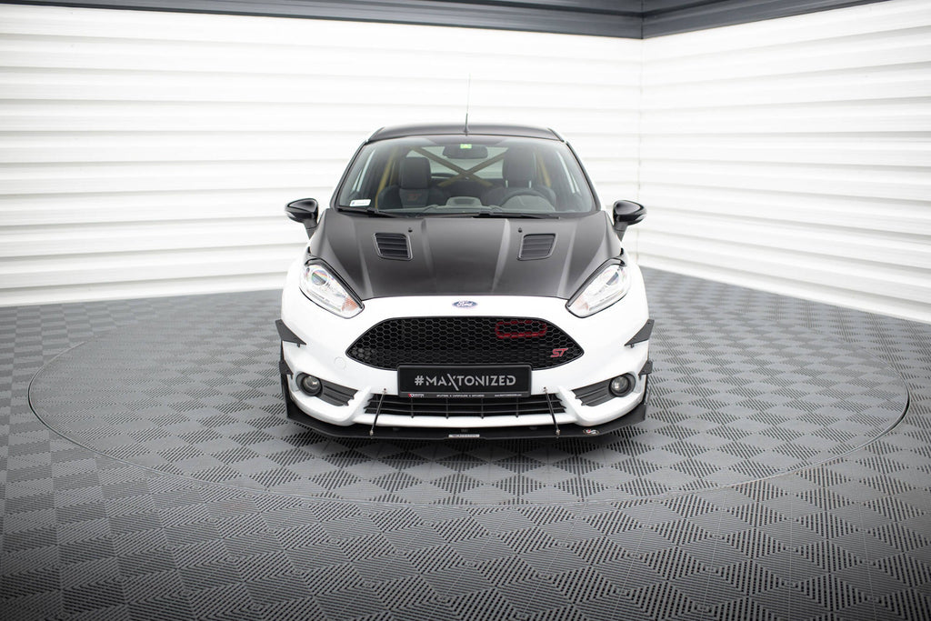 Maxton Design Splitter delantero Racing V.2 para Ford Fiesta ST Mk7 Facelift - imagen 1