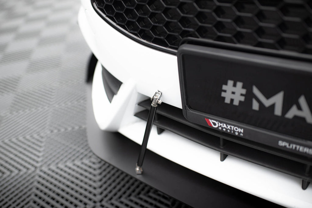 Maxton Design Splitter delantero Racing V.2 para Ford Fiesta ST Mk7 Facelift - imagen 4