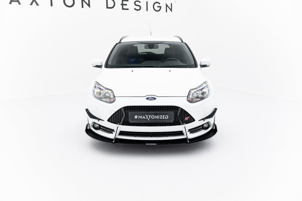Maxton Design Racing Front Splitter V.2 para Ford Focus ST Mk3 - imagen 2