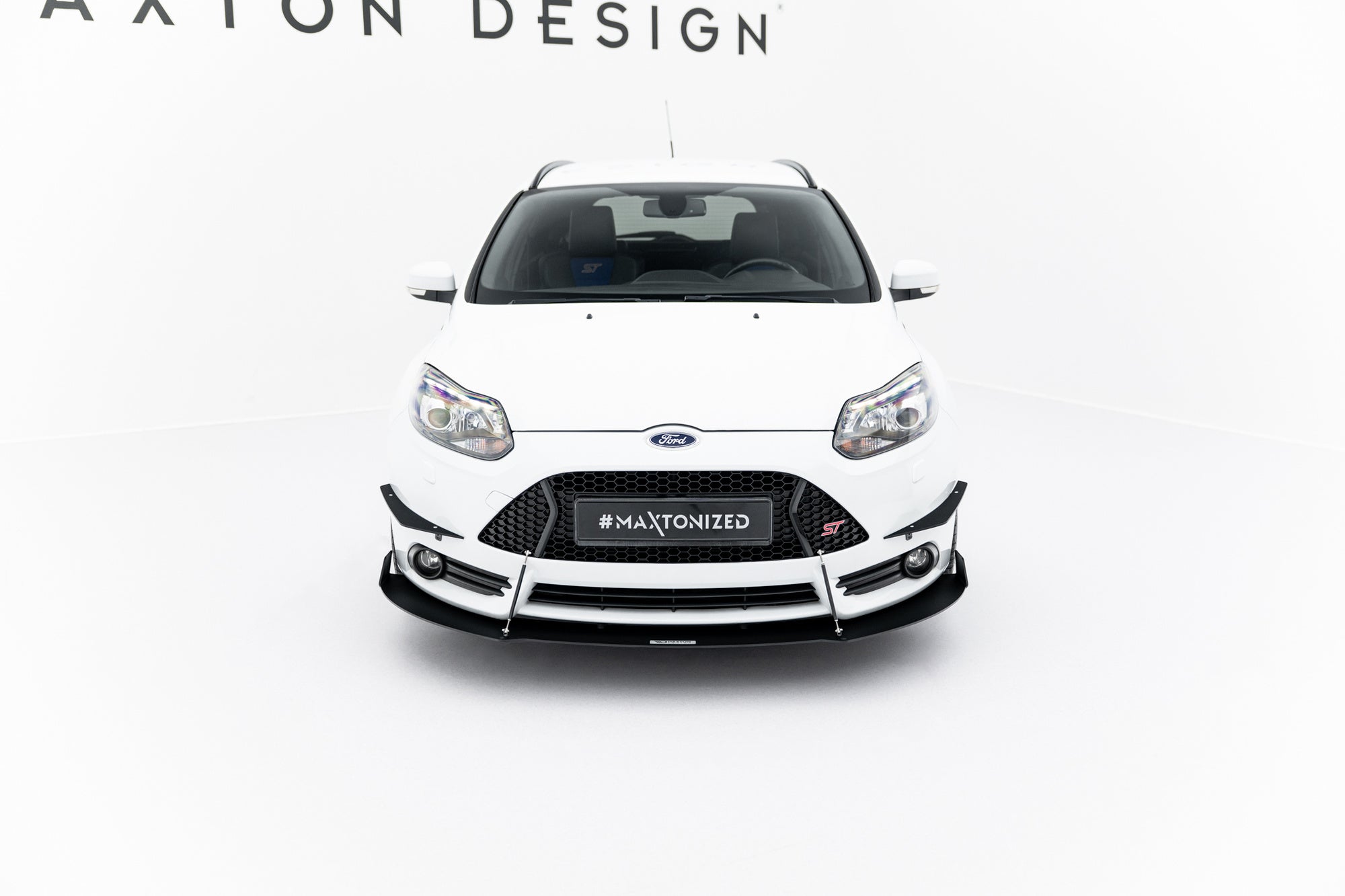 Maxton Design Racing Front Splitter V.2 para Ford Focus ST Mk3 - imagen 2