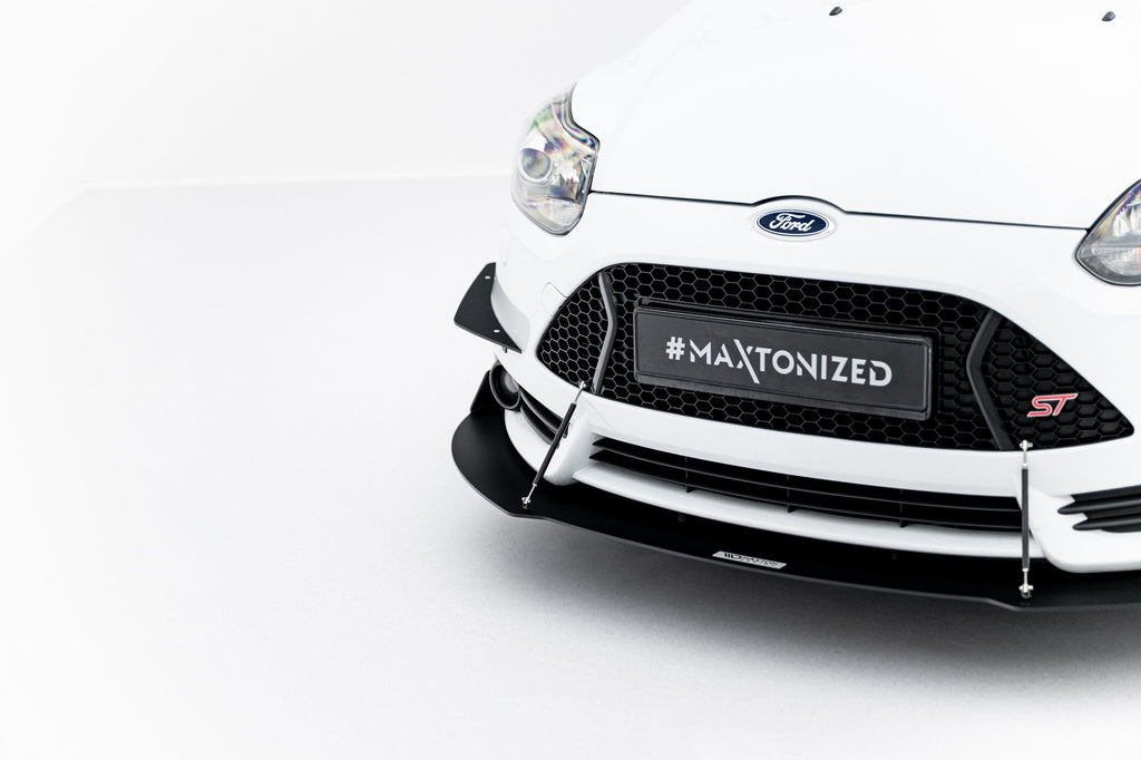 Maxton Design Racing Front Splitter V.2 para Ford Focus ST Mk3 - imagen 4