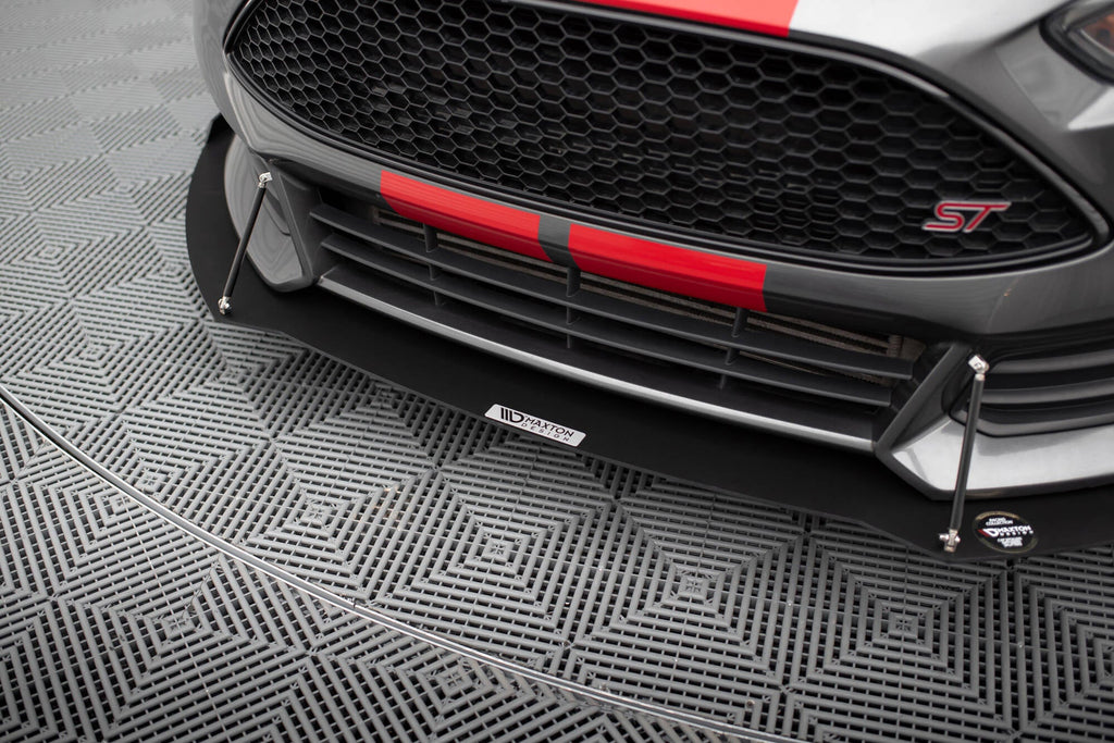 Maxton Design Racing Front Splitter V.2 para Ford Focus ST Mk3 Facelift - imagen 3