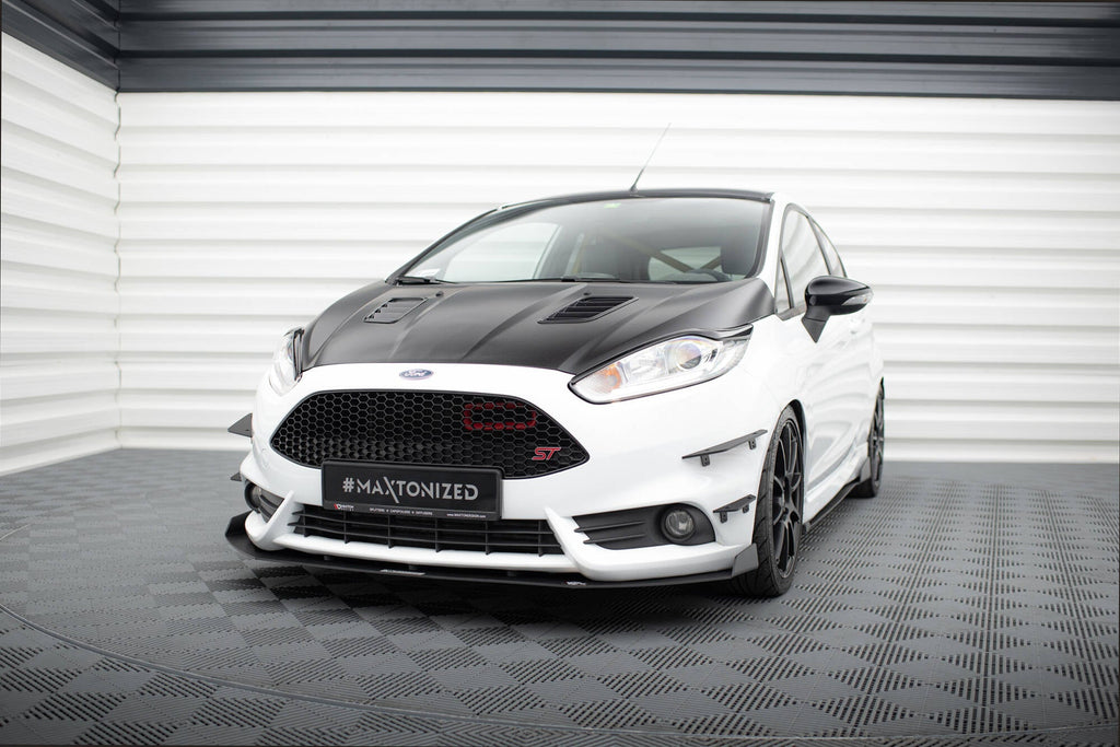 Maxton Design Splitter delantero Racing V.3 para Ford Fiesta ST Mk7 Facelift - imagen 3