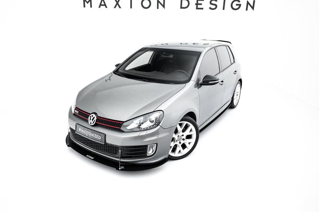 Maxton Design Front Racing Splitter para Volkswagen Golf Mk6 GTI 35TH - imagen 1