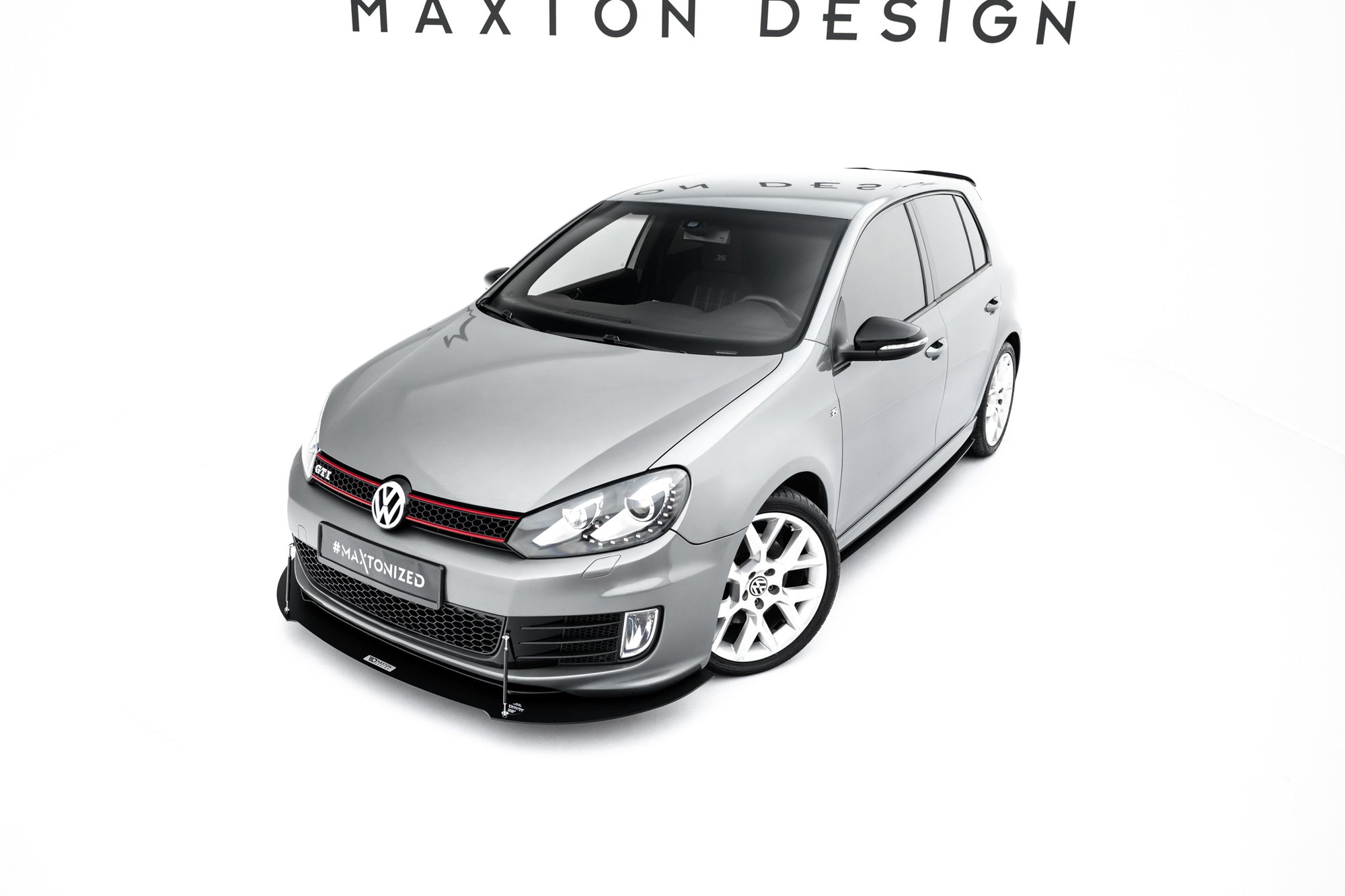 Maxton Design Front Racing Splitter para Volkswagen Golf Mk6 GTI 35TH - imagen 1