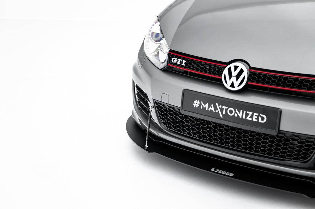 Maxton Design Front Racing Splitter para Volkswagen Golf Mk6 GTI 35TH - imagen 2