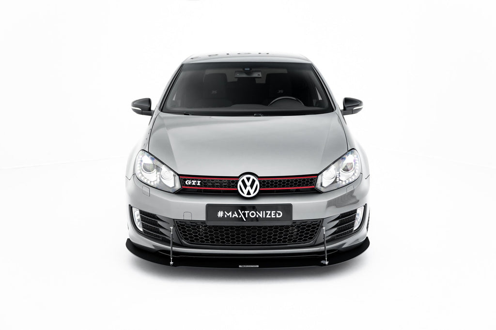 Maxton Design Front Racing Splitter para Volkswagen Golf Mk6 GTI 35TH - imagen 3
