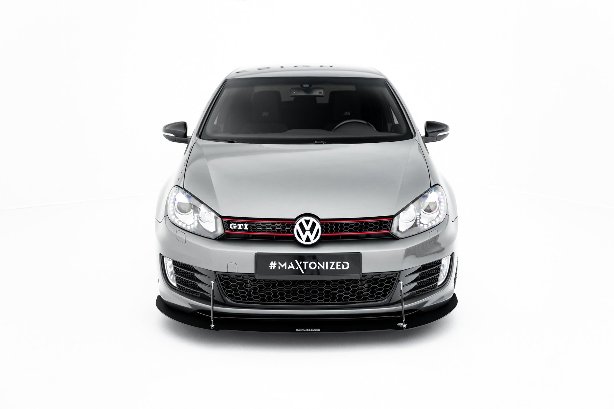 Maxton Design Front Racing Splitter para Volkswagen Golf Mk6 GTI 35TH - imagen 3