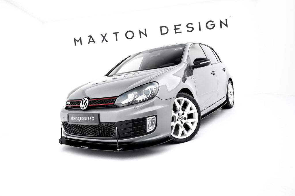 Maxton Design Front Racing Splitter para Volkswagen Golf Mk6 GTI 35TH - imagen 4