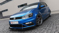 Maxton Design Front Racing Splitter (With Wings) para Volkswagen Polo GTI Mk5 Facelift - imagen 1