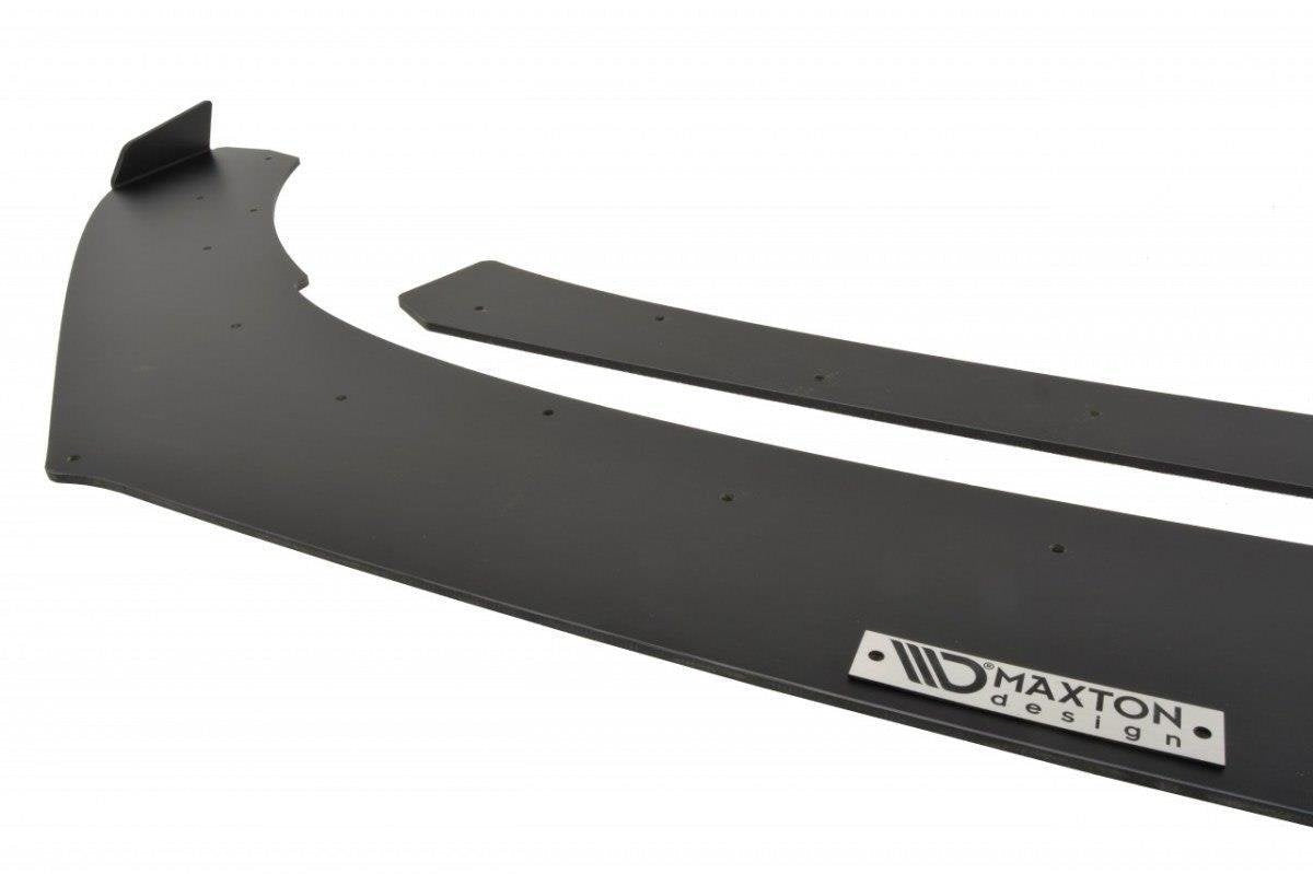 Maxton Design Front Racing Splitter (With Wings) para Volkswagen Polo GTI Mk5 Facelift - imagen 4