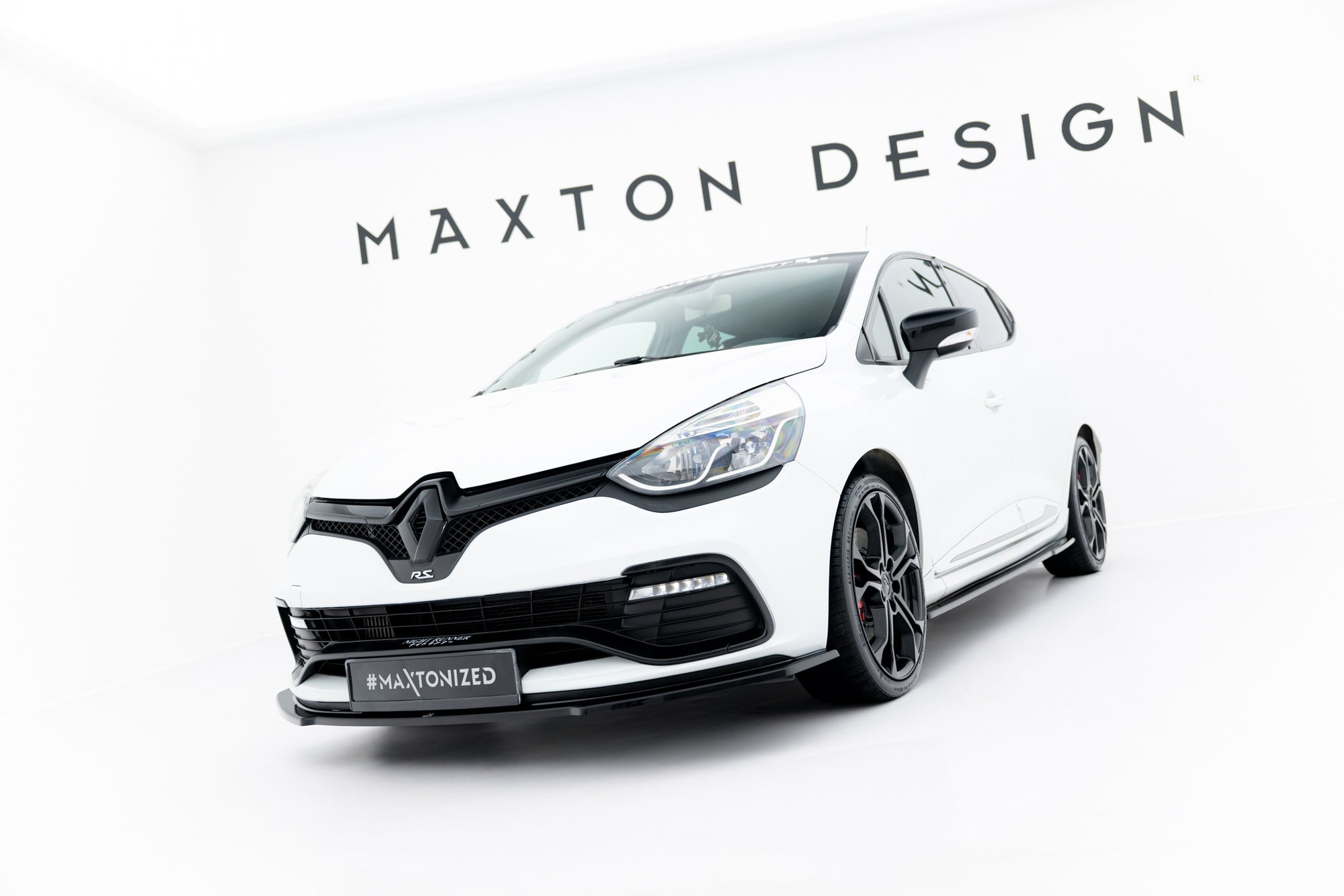 Maxton Design Splitter delantero para Renault Clio Mk4 RS - imagen 1