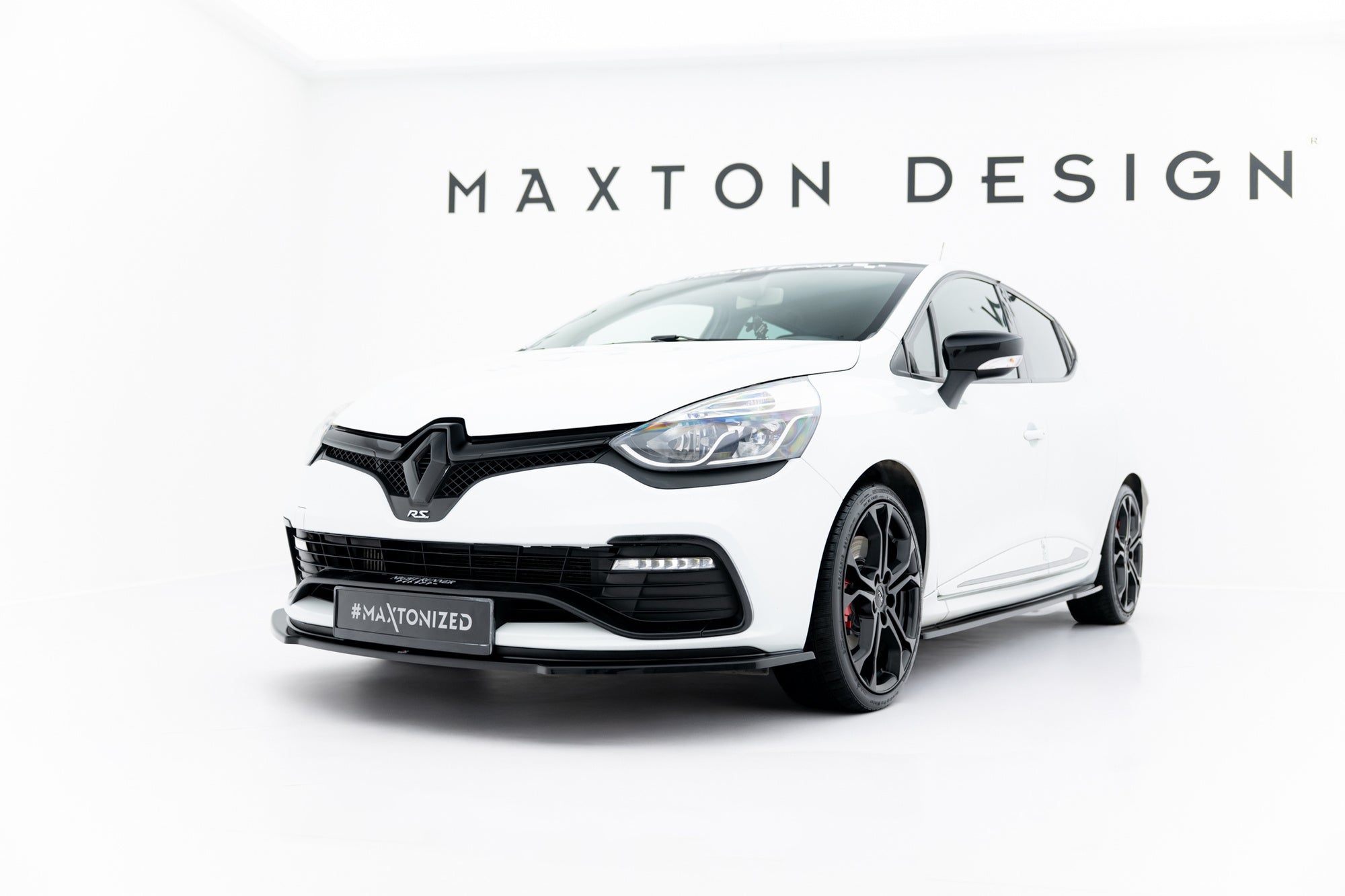 Maxton Design Splitter delantero para Renault Clio Mk4 RS - imagen 3