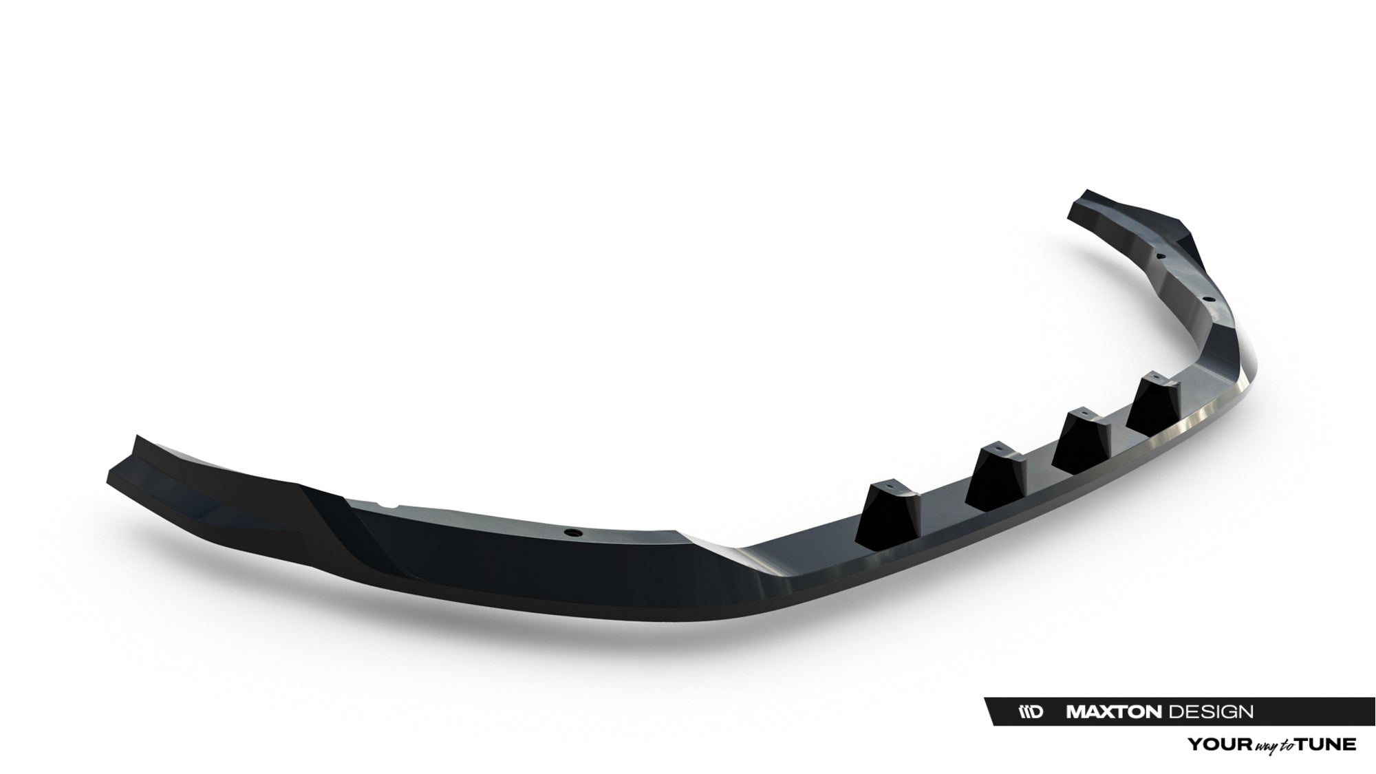 Maxton Design Splitter delantero para Renault Clio Mk5 Facelift - imagen 6