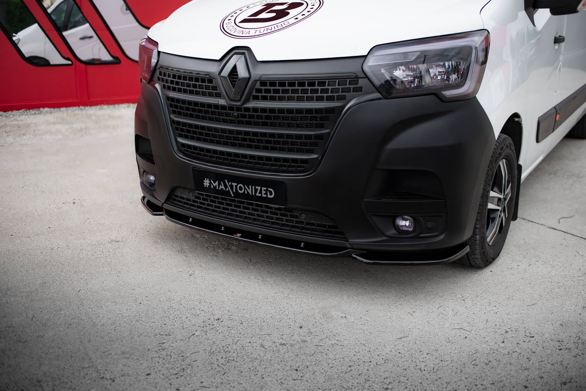 Maxton Design Splitter delantero para Renault Master Mk3 Facelift - imagen 1