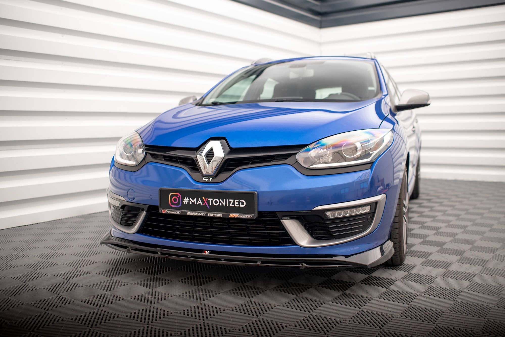 Maxton Design Splitter delantero para Renault Megane GT Line Grandtour Mk3 Facelift - imagen 1